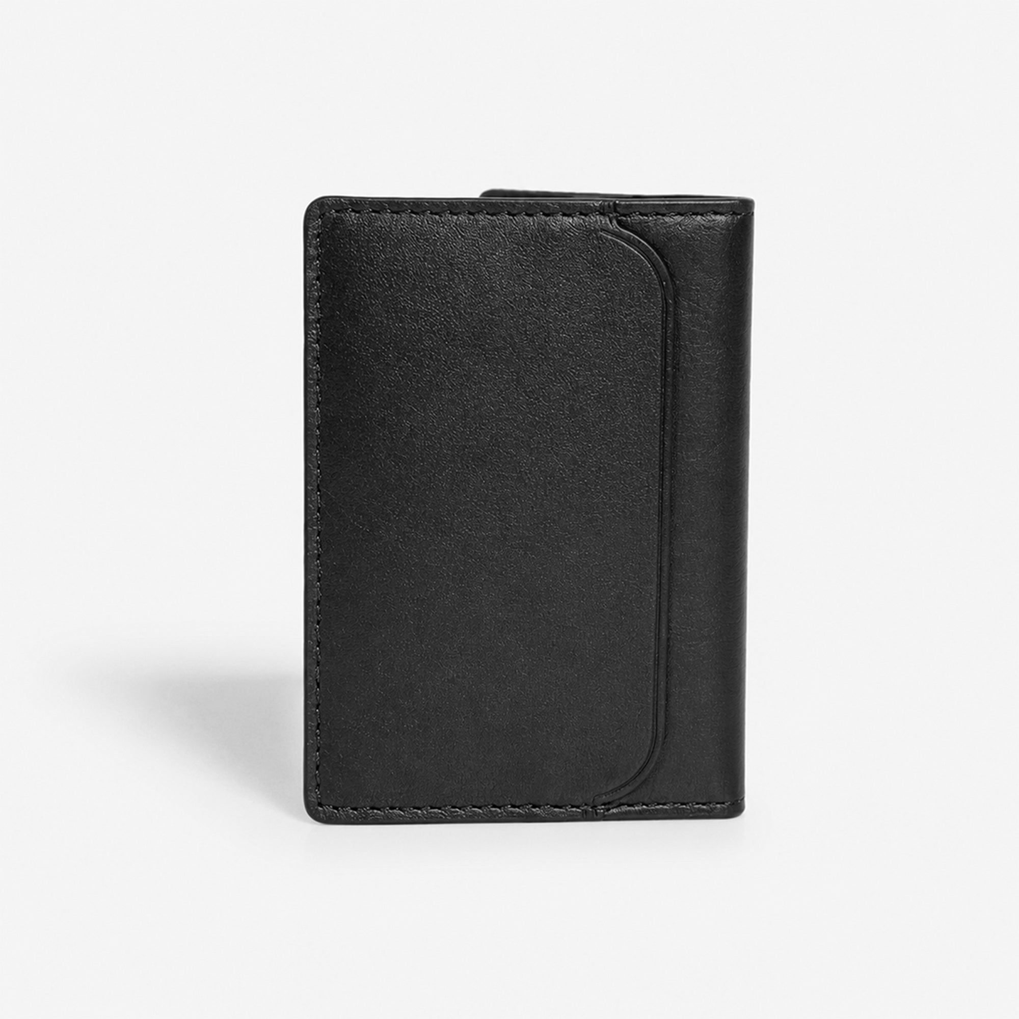『Hollywood WALLET BLACK』 Slim RFID Leather Bifold Wallet Black – LAEZ