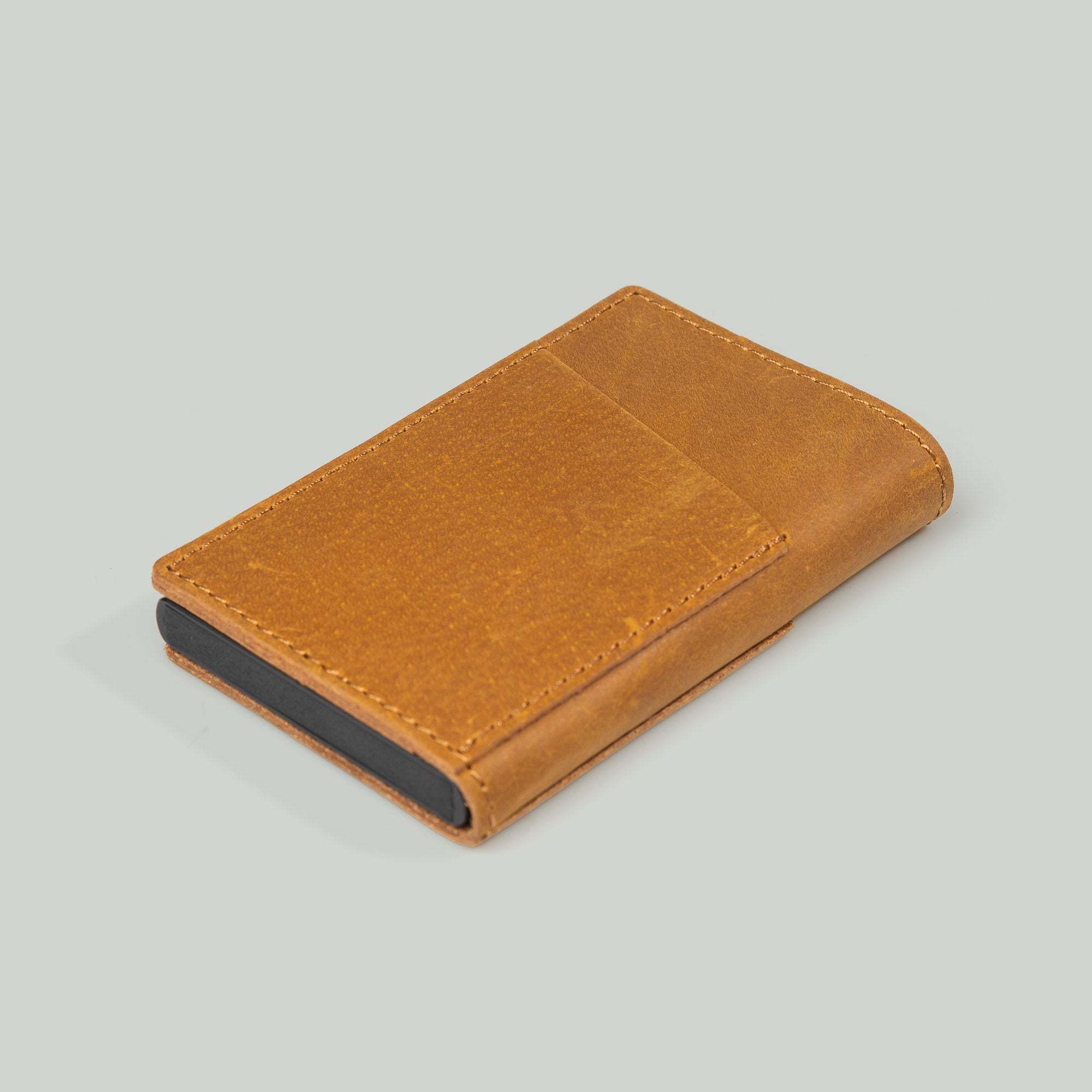 Slim Pop-Up Wallet - Compact Leather Wallet