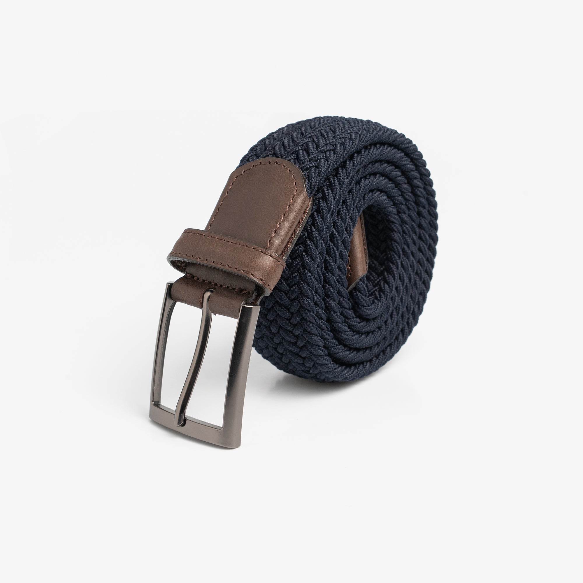 LAEZ Marlin Fishbone | Braided Stretch Belt for Men | Golf Belt