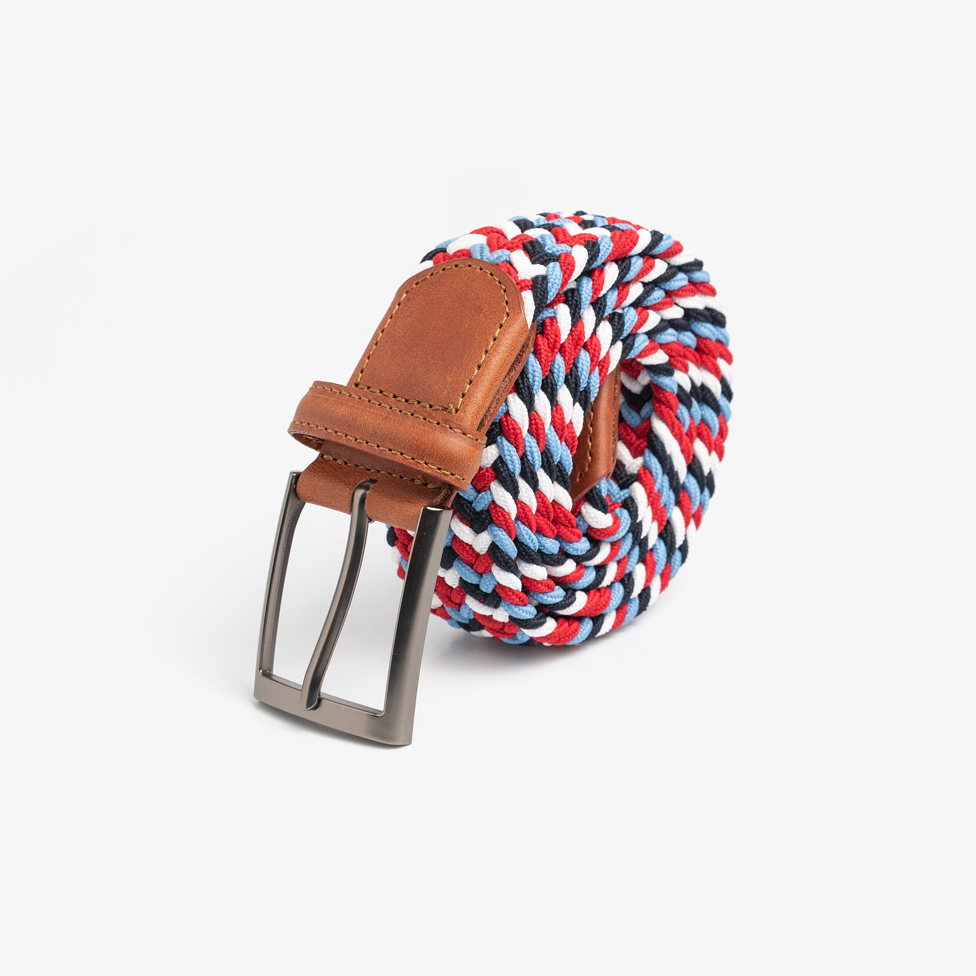 LAEZ Revolution Belt | Braided Stretch Belt for Men | Golf Belt