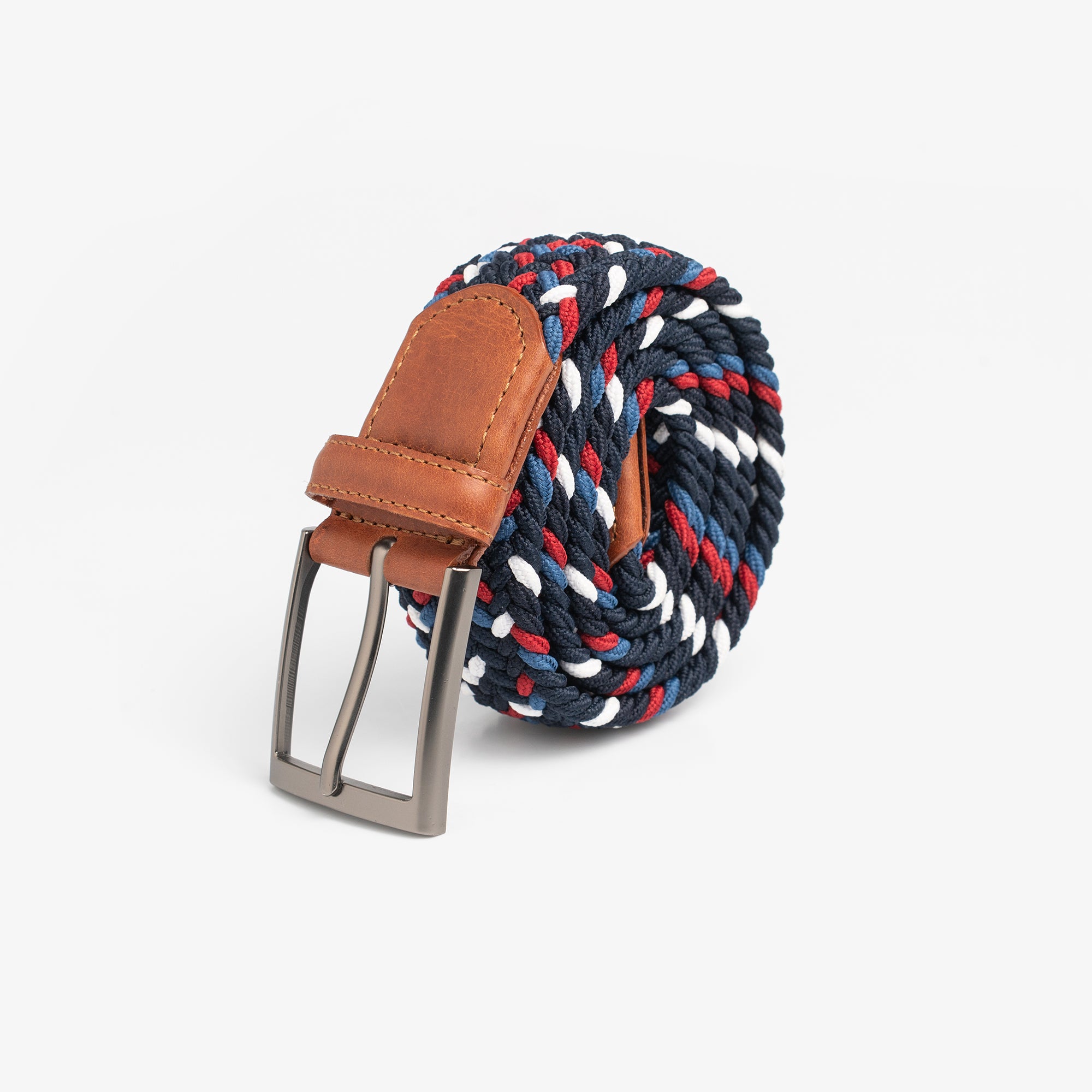 LAEZ Revolution Belt | Braided Stretch Belt for Men | Golf Belt