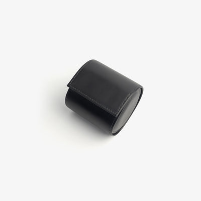 Leather Watch Case Black